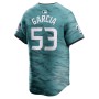 Adolis Garcia American League Nike 2023 MLB All-Star Game Limited Player Jersey - Teal Adolis Garcia American League Nike 2023 MLB All-Star Game Limited Player Jersey - Teal