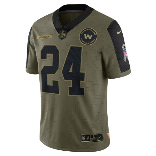Antonio Gibson Washington Football Team Nike 2021 Salute To Service Limited Player Jersey - Olive Antonio Gibson Washington Football Team Nike 2021 Salute To Service Limited Player Jersey - Olive