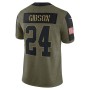Antonio Gibson Washington Football Team Nike 2021 Salute To Service Limited Player Jersey - Olive Antonio Gibson Washington Football Team Nike 2021 Salute To Service Limited Player Jersey - Olive