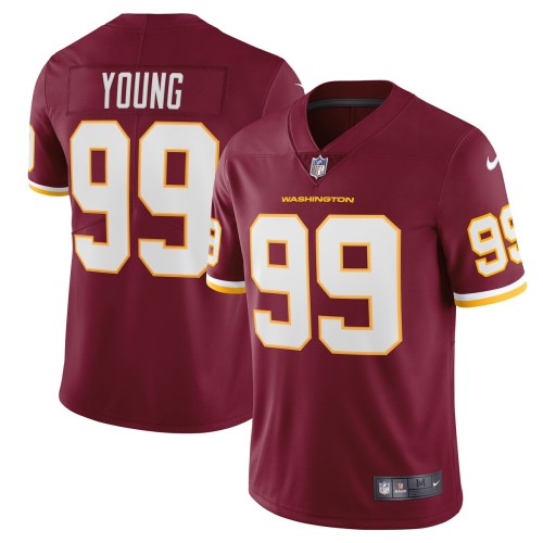 Chase Young Washington Football Team Nike Vapor Limited Jersey - Burgundy Chase Young Washington Football Team Nike Vapor Limited Jersey - Burgundy