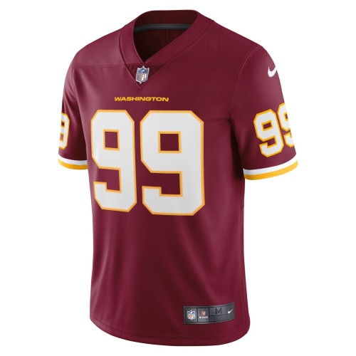 Chase Young Washington Football Team Nike Vapor Limited Jersey - Burgundy Chase Young Washington Football Team Nike Vapor Limited Jersey - Burgundy