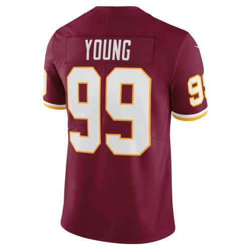 Chase Young Washington Football Team Nike Vapor Limited Jersey - Burgundy Chase Young Washington Football Team Nike Vapor Limited Jersey - Burgundy