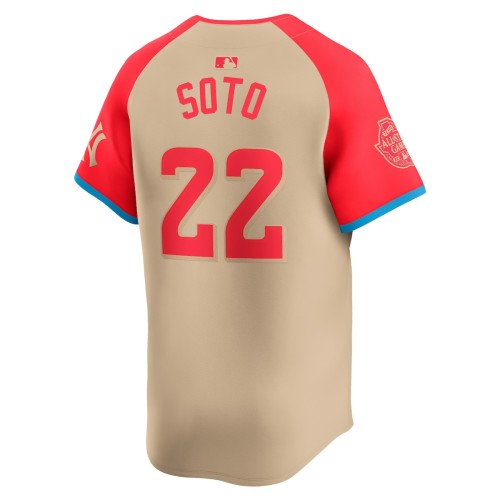 Juan Soto American League Nike 2024 MLB All-Star Game Limited Player Jersey - Cream Juan Soto American League Nike 2024 MLB All-Star Game Limited Player Jersey - Cream
