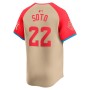 Juan Soto American League Nike 2024 MLB All-Star Game Limited Player Jersey - Cream Juan Soto American League Nike 2024 MLB All-Star Game Limited Player Jersey - Cream