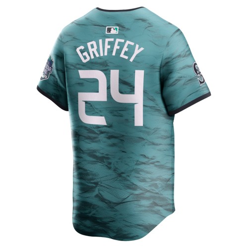 Ken Griffey Jr. American League Nike 2023 MLB All-Star Game Limited Player Jersey - Teal Ken Griffey Jr. American League Nike 2023 MLB All-Star Game Limited Player Jersey - Teal