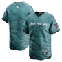 American League Nike 2023 MLB All-Star Game Limited Jersey - Teal American League Nike 2023 MLB All-Star Game Limited Jersey - Teal