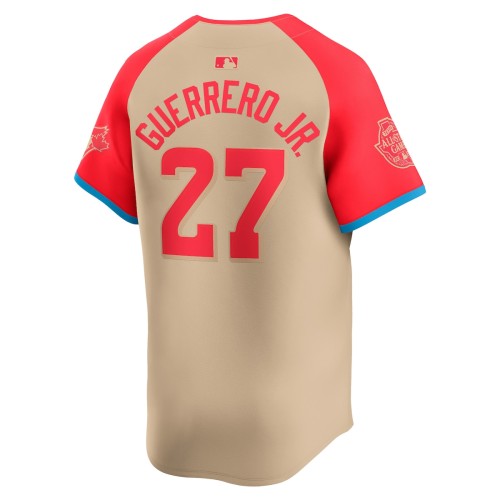 Vladimir Guerrero Jr. American League Nike 2024 MLB All-Star Game Limited Player Jersey - Cream Vladimir Guerrero Jr. American League Nike 2024 MLB All-Star Game Limited Player Jersey - Cream