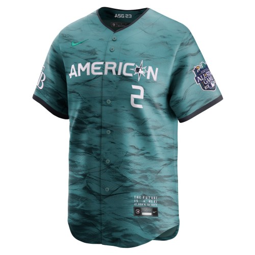 Yandy Díaz American League Nike 2023 MLB All-Star Game Limited Player Jersey - Teal Yandy Díaz American League Nike 2023 MLB All-Star Game Limited Player Jersey - Teal