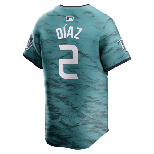 Yandy Díaz American League Nike 2023 MLB All-Star Game Limited Player Jersey - Teal Yandy Díaz American League Nike 2023 MLB All-Star Game Limited Player Jersey - Teal