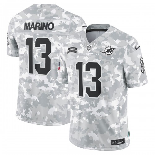 Dan Marino Miami Dolphins Nike 2024 Salute to Service Retired Player Limited Jersey - Arctic Camo Dan Marino Miami Dolphins Nike 2024 Salute to Service Retired Player Limited Jersey - Arctic Camo