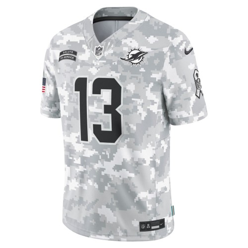 Dan Marino Miami Dolphins Nike 2024 Salute to Service Retired Player Limited Jersey - Arctic Camo Dan Marino Miami Dolphins Nike 2024 Salute to Service Retired Player Limited Jersey - Arctic Camo