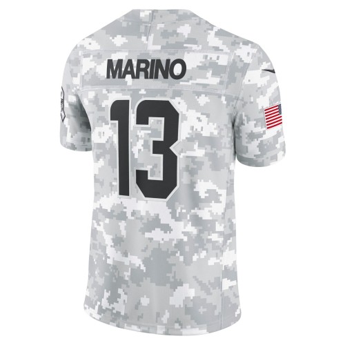 Dan Marino Miami Dolphins Nike 2024 Salute to Service Retired Player Limited Jersey - Arctic Camo Dan Marino Miami Dolphins Nike 2024 Salute to Service Retired Player Limited Jersey - Arctic Camo