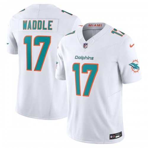 Jaylen Waddle Miami Dolphins Nike Vapor F.U.S.E. Limited Jersey - White Jaylen Waddle Miami Dolphins Nike Vapor F.U.S.E. Limited Jersey - White