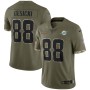 Mike Gesicki Miami Dolphins Nike 2022 Salute To Service Limited Jersey - Olive Mike Gesicki Miami Dolphins Nike 2022 Salute To Service Limited Jersey - Olive
