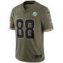 Mike Gesicki Miami Dolphins Nike 2022 Salute To Service Limited Jersey - Olive Mike Gesicki Miami Dolphins Nike 2022 Salute To Service Limited Jersey - Olive