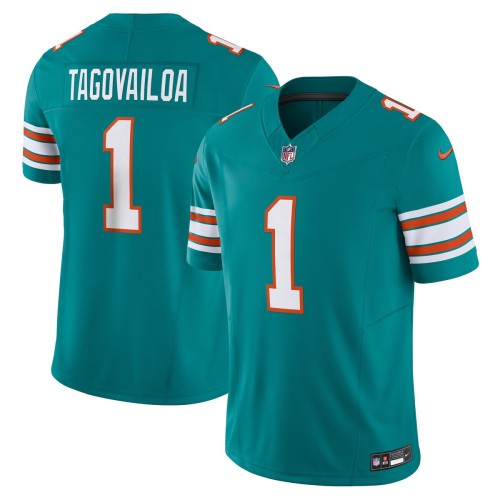 Tua Tagovailoa Miami Dolphins Nike Vapor F.U.S.E. Limited Jersey - Aqua Tua Tagovailoa Miami Dolphins Nike Vapor F.U.S.E. Limited Jersey - Aqua