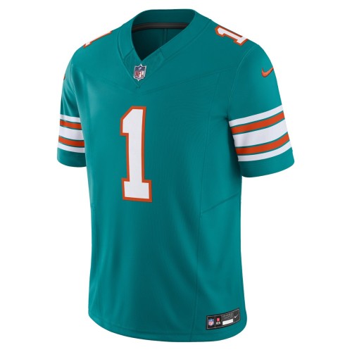 Tua Tagovailoa Miami Dolphins Nike Vapor F.U.S.E. Limited Jersey - Aqua Tua Tagovailoa Miami Dolphins Nike Vapor F.U.S.E. Limited Jersey - Aqua