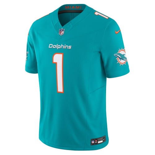 Tua Tagovailoa Miami Dolphins Nike Vapor F.U.S.E. Limited Jersey - Aqua Tua Tagovailoa Miami Dolphins Nike Vapor F.U.S.E. Limited Jersey - Aqua