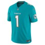 Tua Tagovailoa Miami Dolphins Nike Vapor F.U.S.E. Limited Jersey - Aqua Tua Tagovailoa Miami Dolphins Nike Vapor F.U.S.E. Limited Jersey - Aqua