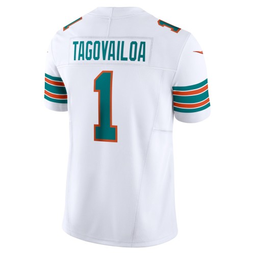 Tua Tagovailoa Miami Dolphins Nike Vapor F.U.S.E. Limited Jersey - White Tua Tagovailoa Miami Dolphins Nike Vapor F.U.S.E. Limited Jersey - White