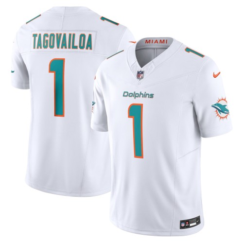 Tua Tagovailoa Miami Dolphins Nike Vapor F.U.S.E. Limited Jersey - White Tua Tagovailoa Miami Dolphins Nike Vapor F.U.S.E. Limited Jersey - White