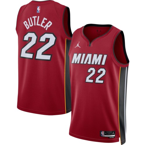 Jimmy Butler Miami Heat Jordan Brand 2022/23 Statement Edition Swingman Jersey - Red Jimmy Butler Miami Heat Jordan Brand 2022/23 Statement Edition Swingman Jersey - Red