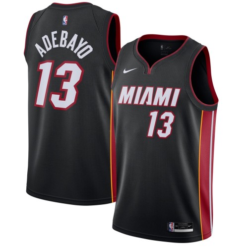 Bam Adebayo Miami Heat Nike 2020/21 Swingman Jersey Black - Icon Edition Bam Adebayo Miami Heat Nike 2020/21 Swingman Jersey Black - Icon Edition