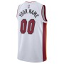 Miami Heat Nike 2020/21 Swingman Custom Jersey - Association Edition - White Miami Heat Nike 2020/21 Swingman Custom Jersey - Association Edition - White