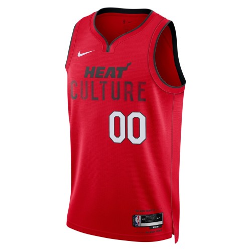 Miami Heat Nike Unisex 2024/25 Custom Swingman Jersey - City Edition - Red Miami Heat Nike Unisex 2024/25 Custom Swingman Jersey - City Edition - Red