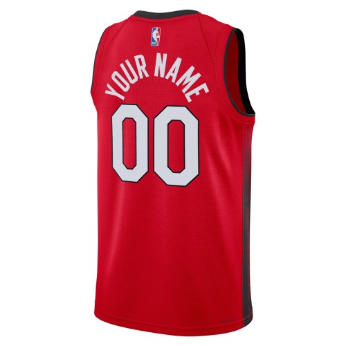 Miami Heat Nike Unisex 2024/25 Custom Swingman Jersey - City Edition - Red Miami Heat Nike Unisex 2024/25 Custom Swingman Jersey - City Edition - Red