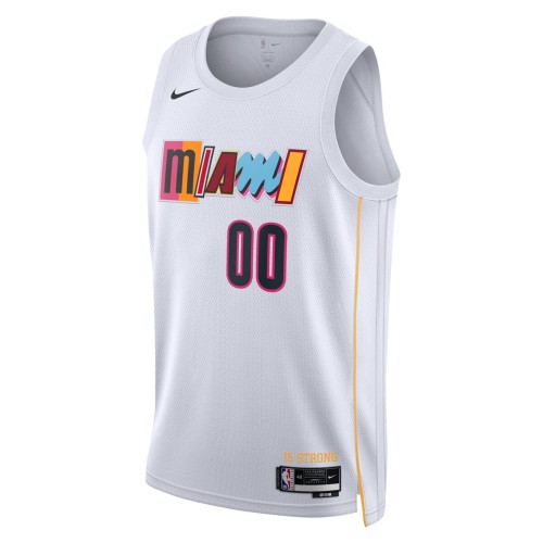 Miami Heat Nike Unisex 2022/23 Swingman Custom Jersey - City Edition - White Miami Heat Nike Unisex 2022/23 Swingman Custom Jersey - City Edition - White