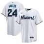 Avisaíl García Miami Marlins Nike Home Replica Player Jersey - White Avisaíl García Miami Marlins Nike Home Replica Player Jersey - White