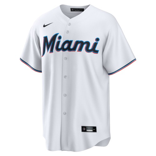Avisaíl García Miami Marlins Nike Home Replica Player Jersey - White Avisaíl García Miami Marlins Nike Home Replica Player Jersey - White