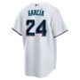 Avisaíl García Miami Marlins Nike Home Replica Player Jersey - White Avisaíl García Miami Marlins Nike Home Replica Player Jersey - White