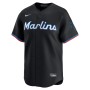 Miami Marlins Nike Alternate Limited Custom Jersey – Black Miami Marlins Nike Alternate Limited Custom Jersey – Black