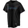 Miami Marlins Nike Alternate Replica Custom Jersey - Black Miami Marlins Nike Alternate Replica Custom Jersey - Black