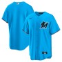 Miami Marlins Nike Alternate Replica Team Jersey - Blue Miami Marlins Nike Alternate Replica Team Jersey - Blue