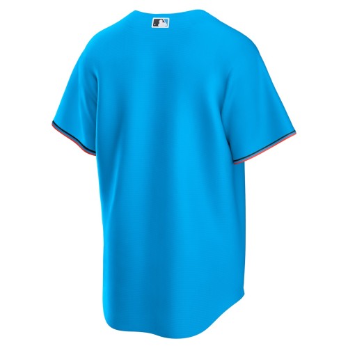 Miami Marlins Nike Alternate Replica Team Jersey - Blue Miami Marlins Nike Alternate Replica Team Jersey - Blue