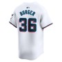 Jake Burger Miami Marlins Nike Home Limited Player Jersey - White Jake Burger Miami Marlins Nike Home Limited Player Jersey - White