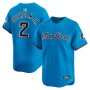 Jazz Chisholm Jr. Miami Marlins Nike Alternate Limited Player Jersey – Blue Jazz Chisholm Jr. Miami Marlins Nike Alternate Limited Player Jersey – Blue