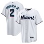 Jazz Chisholm Jr. Miami Marlins Nike Home Replica Player Jersey - White Jazz Chisholm Jr. Miami Marlins Nike Home Replica Player Jersey - White