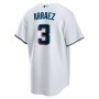 Luis Arraez Miami Marlins Nike Home Replica Player Jersey - White Luis Arraez Miami Marlins Nike Home Replica Player Jersey - White