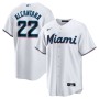 Sandy Alcantara Miami Marlins Nike Replica Player Jersey - White Sandy Alcantara Miami Marlins Nike Replica Player Jersey - White