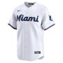 Miami Marlins Nike Home Limited Custom Jersey - White Miami Marlins Nike Home Limited Custom Jersey - White