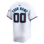 Miami Marlins Nike Home Limited Custom Jersey - White Miami Marlins Nike Home Limited Custom Jersey - White