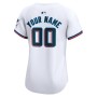 Miami Marlins Nike Women's Home Limited Custom Jersey - White Miami Marlins Nike Women's Home Limited Custom Jersey - White