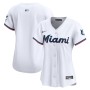 Miami Marlins Nike Women's Home Limited Jersey - White Miami Marlins Nike Women's Home Limited Jersey - White