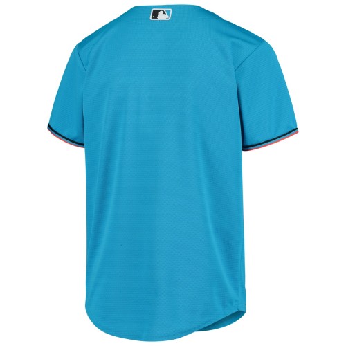 Miami Marlins Nike Youth Alternate Replica Team Jersey - Blue Miami Marlins Nike Youth Alternate Replica Team Jersey - Blue