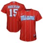 Brian Anderson Miami Marlins Nike Youth City Connect Replica Player Jersey - Red Brian Anderson Miami Marlins Nike Youth City Connect Replica Player Jersey - Red