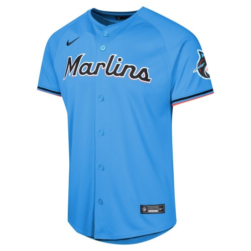 Jazz Chisholm Jr. Miami Marlins Nike Youth Alternate Limited Player Jersey – Blue Jazz Chisholm Jr. Miami Marlins Nike Youth Alternate Limited Player Jersey – Blue